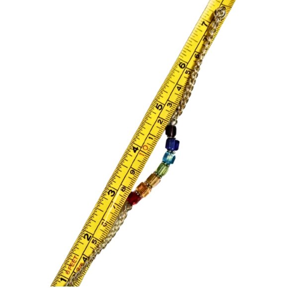 RAINBOW PRIDE BEADED BRACELET - Picture 7 of 8